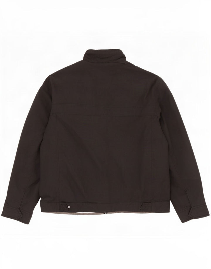 Giubbotto bomber autografo da uomo Marks & Spencer UK 42 XL nero poliammide