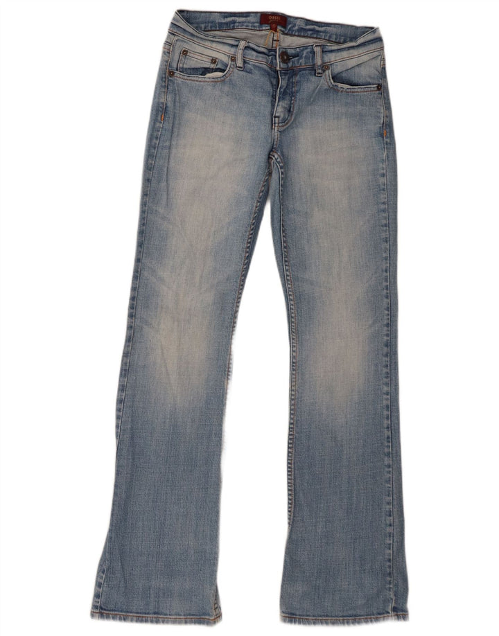 Jeans bootcut da donna Oasis UK 8 piccoli W28 L30 blu