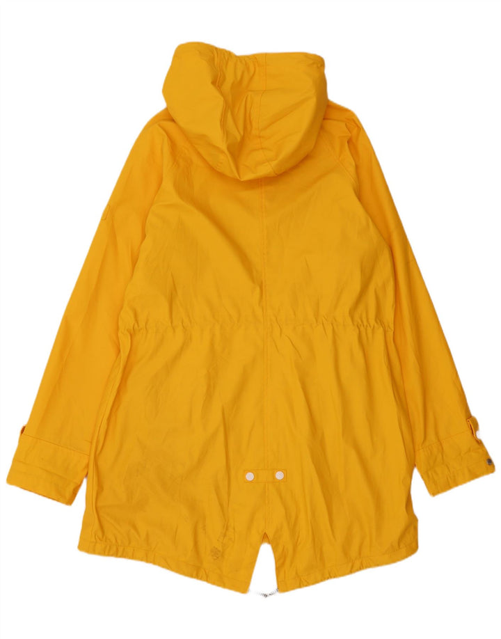 Giacca antipioggia con cappuccio da donna Voile Bleue UK 18 XL Poliuretano giallo