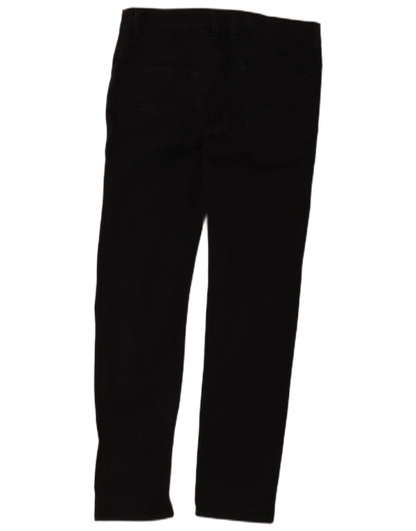 Jeans dritti slim fit da uomo Diesel W32 L31 cotone nero