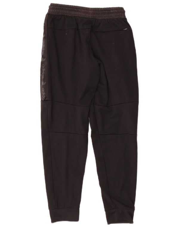 Pantaloni da tuta grafica da uomo Adidas Joggers medio poliestere nero