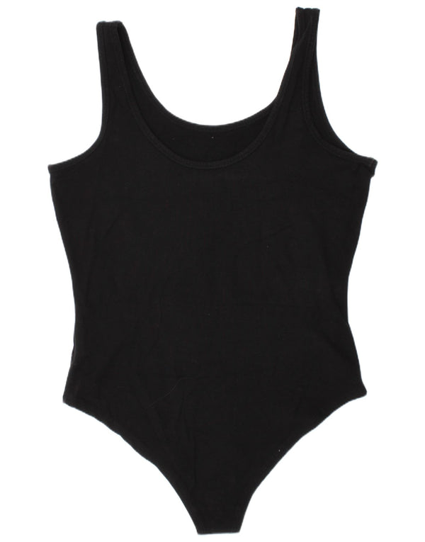 Costume da bagno grafico da donna Vans in cotone nero medio