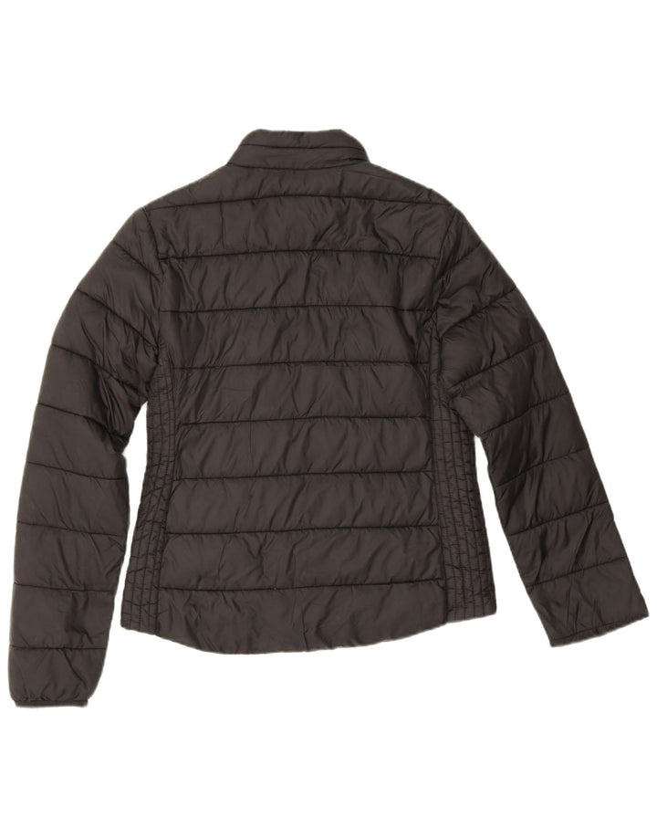 Giacca imbottita da donna Jack Wills UK 8 Small nera in poliammide