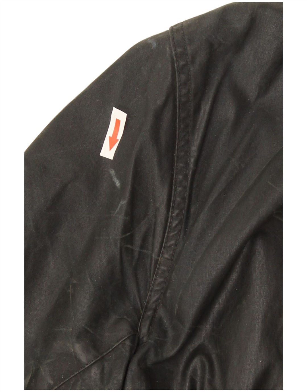 Barbour Cappotto da uomo in cotone cerato con bordo UK 36 piccolo nero
