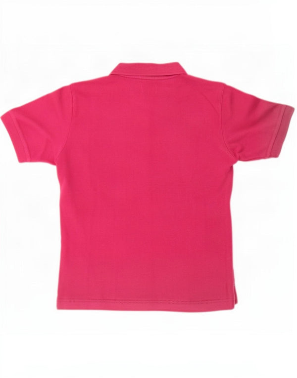 Polo Kappa da donna UK 12 cotone rosa medio