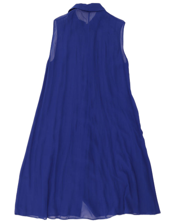 Abito Chemisier Donna Trussardi Smanicato IT 40 Small Blu