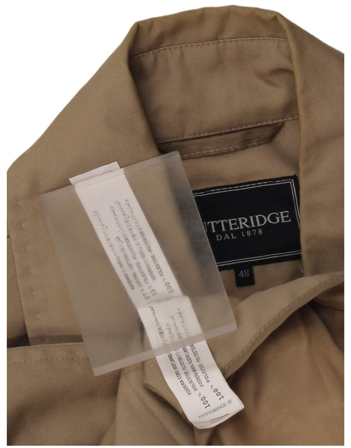 Trench da uomo Gutteridge IT 48 Cotone beige medio