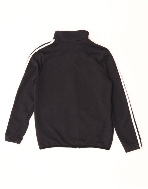 Giacca Top della tuta da ragazzo Adidas 11-12 anni in cotone nero