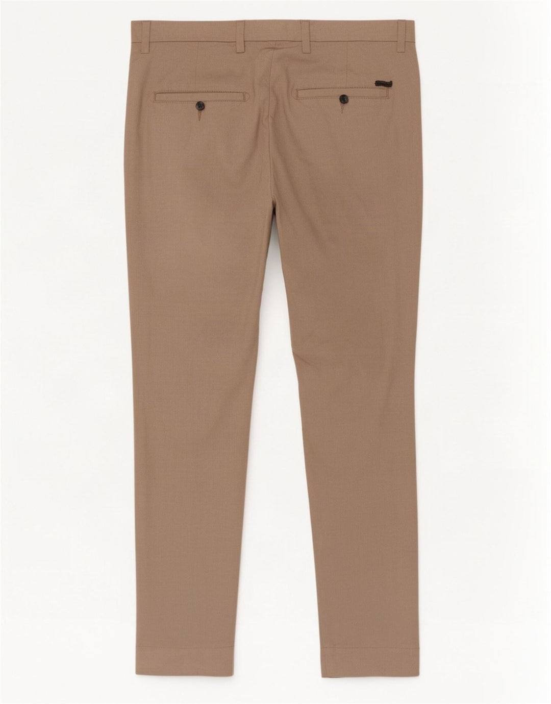 Pantaloni chino affusolati da uomo Jack & Jones W34 L32 poliestere beige
