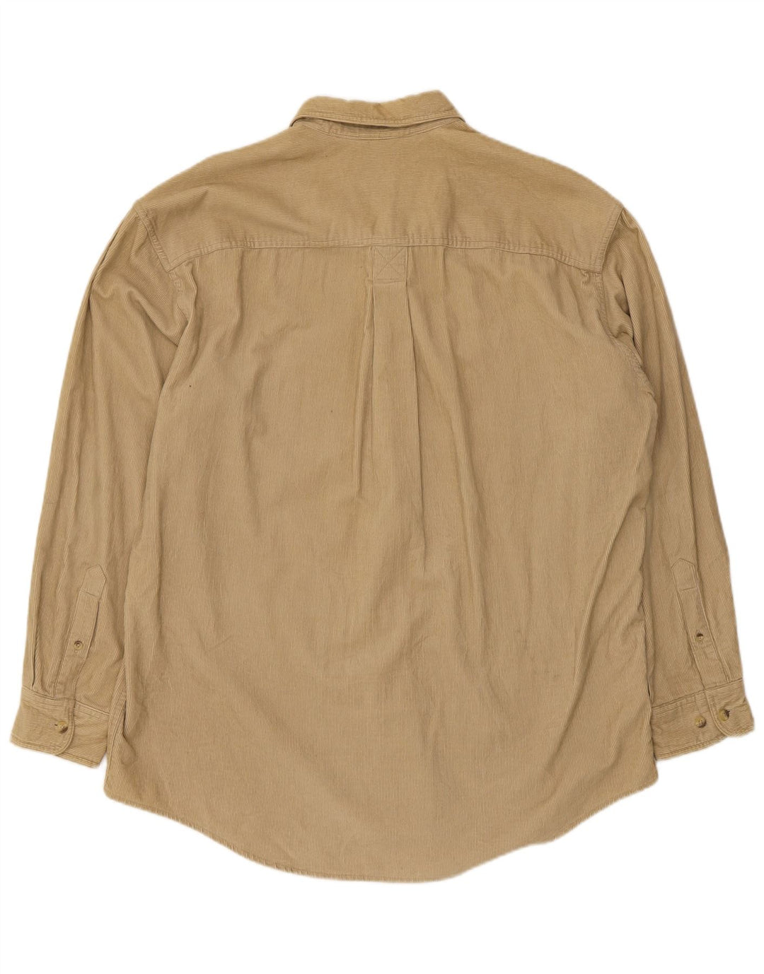 Camicia in velluto a coste da uomo Timberland in cotone beige medio