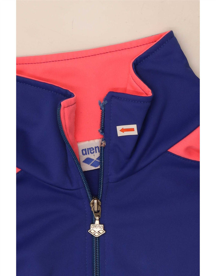 Giacca sportiva da uomo con grafica Arena 2XL Blu Colourblock