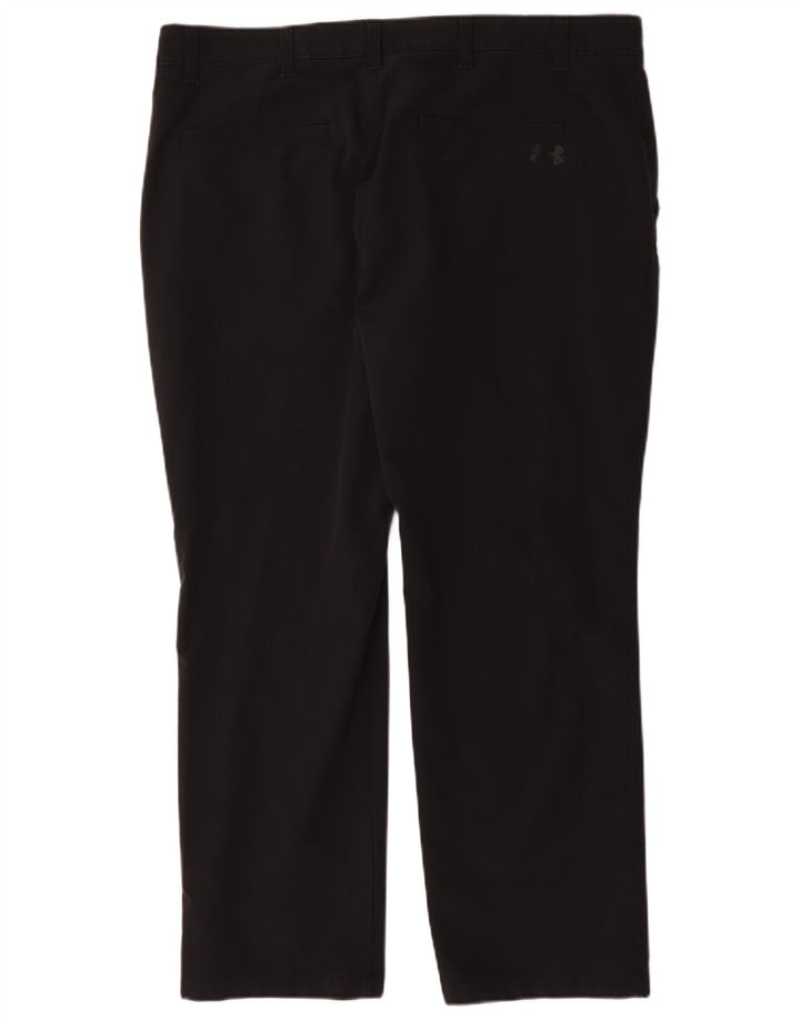 Pantaloni chino regolari da uomo Under Armour W40 L30 neri