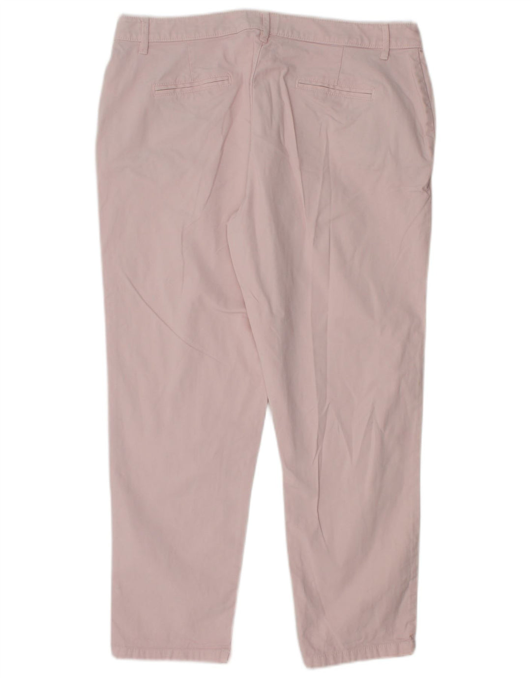 JOULES Pantaloni chino affusolati da donna UK 14 Large W32 L25 Cotone rosa