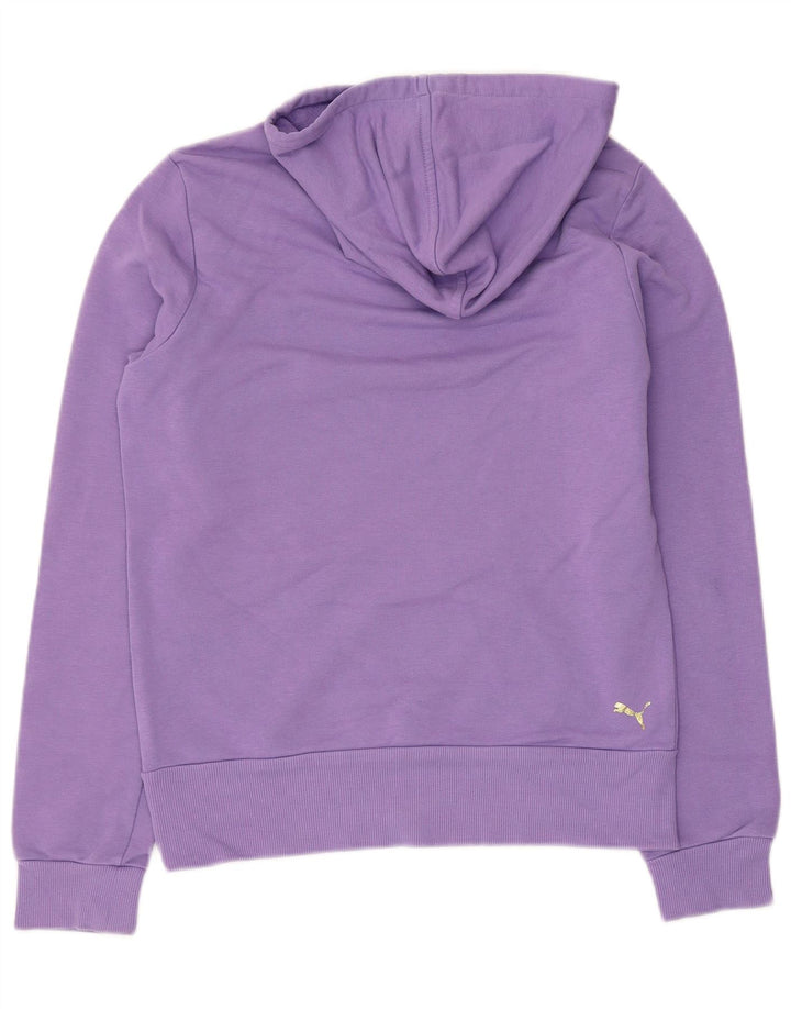 Felpa con cappuccio PUMA da donna UK 12 viola medio