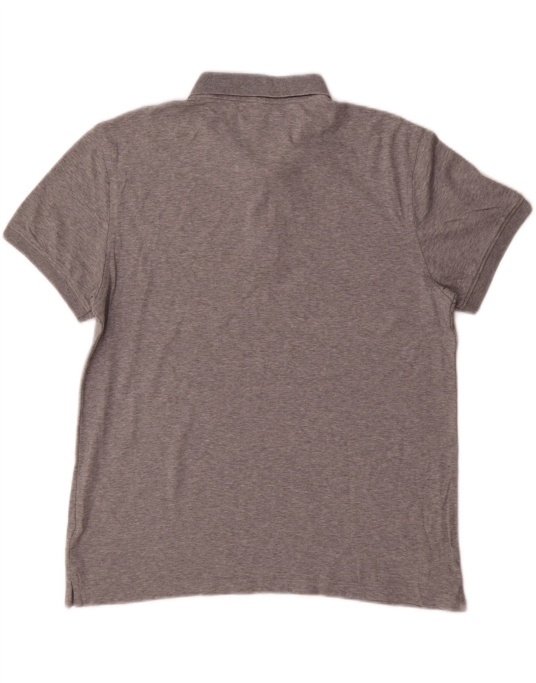 Polo da uomo CALVIN KLEIN in cotone mélange grigio medio