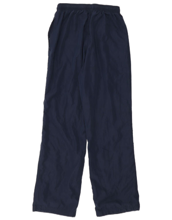 Pantaloni da tuta da uomo REEBOK piccoli in poliestere blu navy