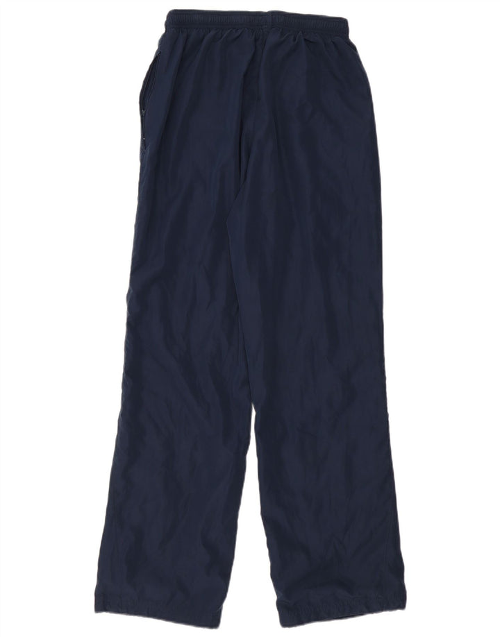 Pantaloni da tuta da uomo REEBOK piccoli in poliestere blu navy