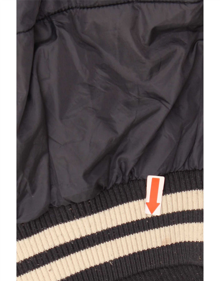 Zara Giacca imbottita con grafica per ragazzi 13-14 anni Medium Blu navy Colourblock