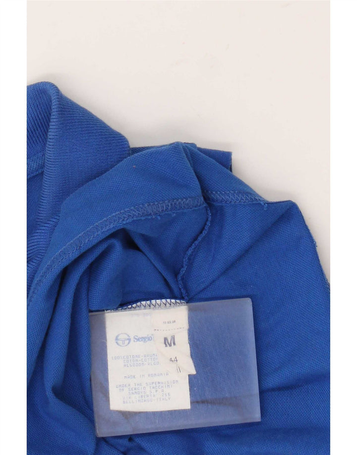 Polo Smanicata Donna Sergio Tacchini IT 44 Blu Medio Cotone