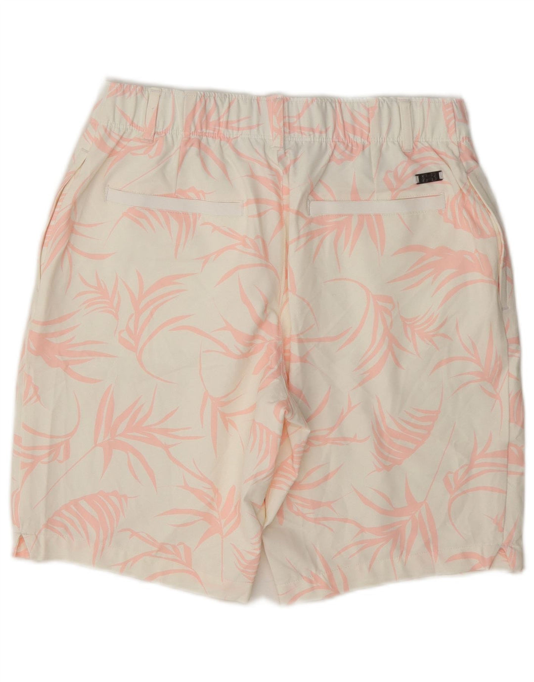 Pantaloncini chino da donna Under Armour US 6 medi W30 bianchi floreali