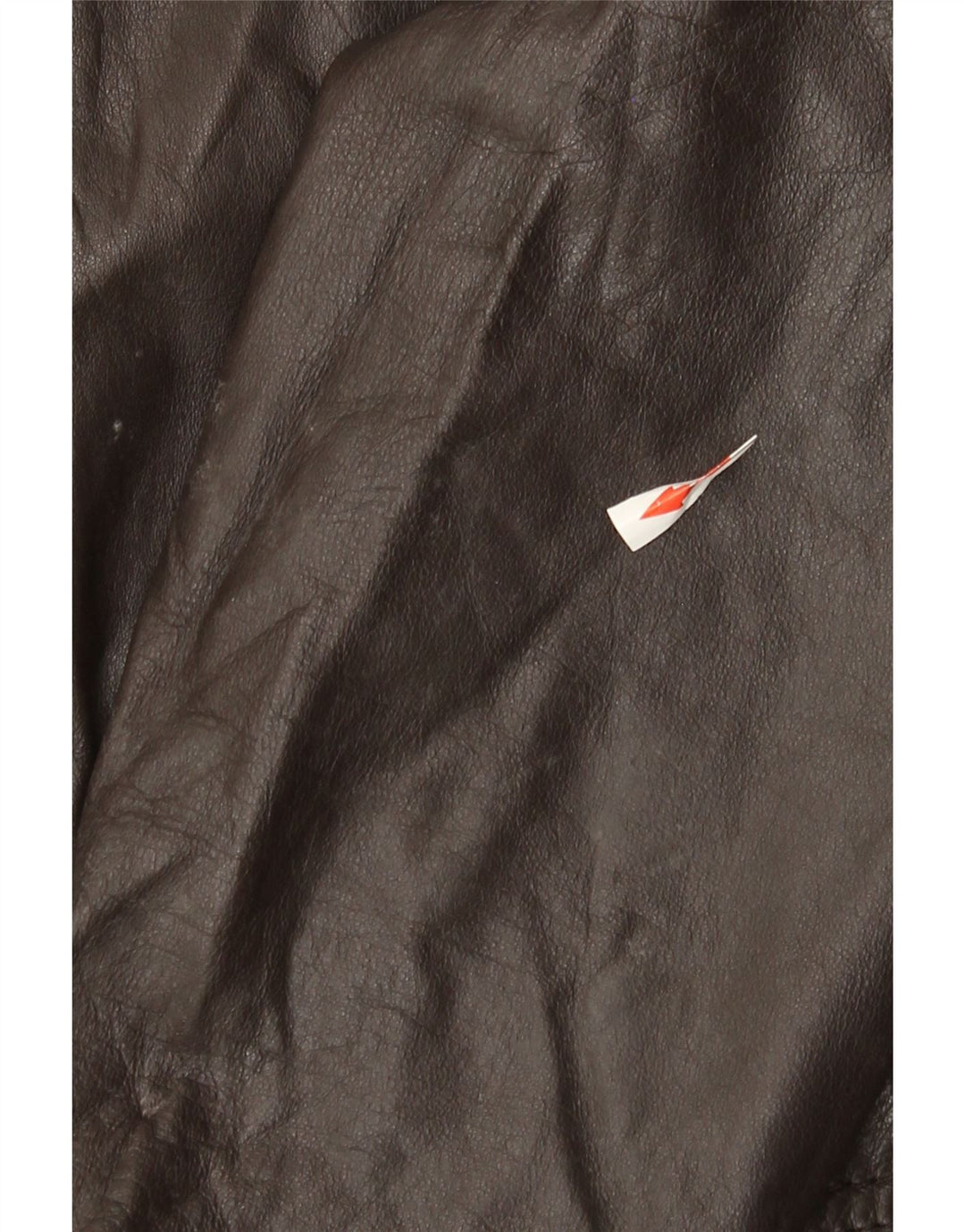 Giacca in pelle vintage da uomo IT 48 in pelle marrone medio