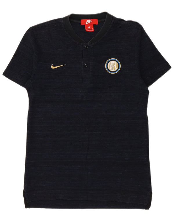 T-shirt Nike Inter da uomo, piccola, blu navy