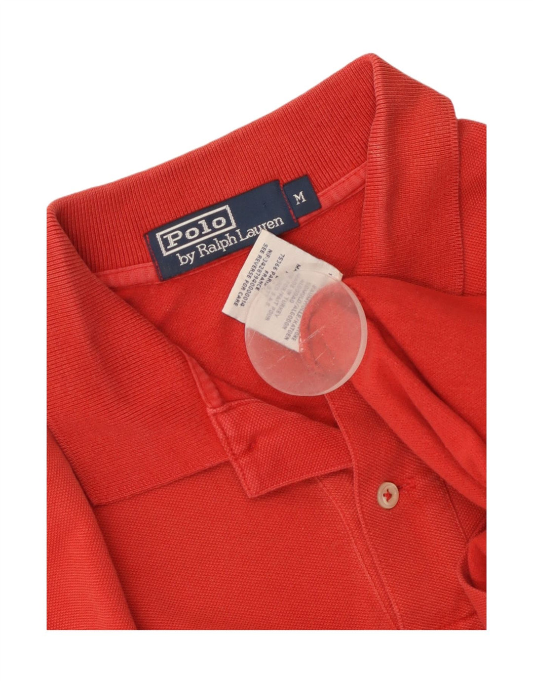POLO RALPH LAUREN Polo da uomo in cotone rosso medio