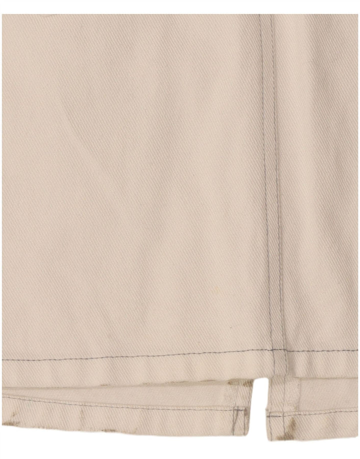 Abito scamiciato in denim da donna Cache UK 8 piccolo bianco