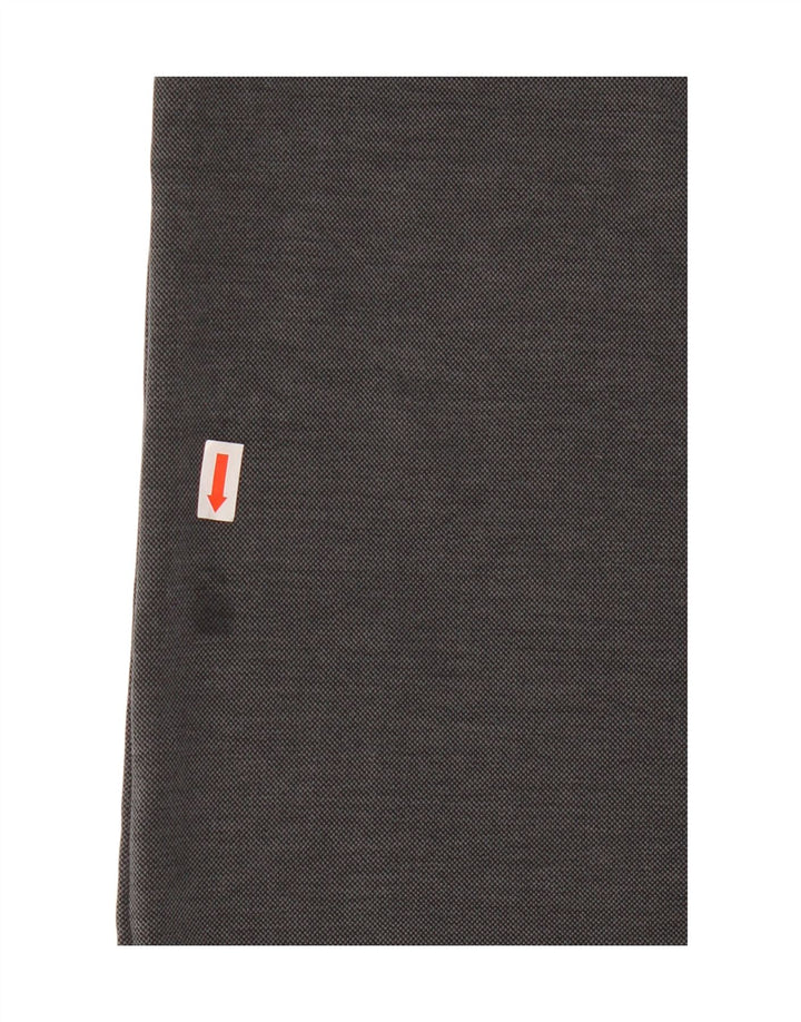 Polo Columbia da uomo grande in modal grigio