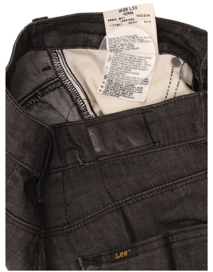 Jeans Lee Norma Slim da donna W26 L27 cotone nero