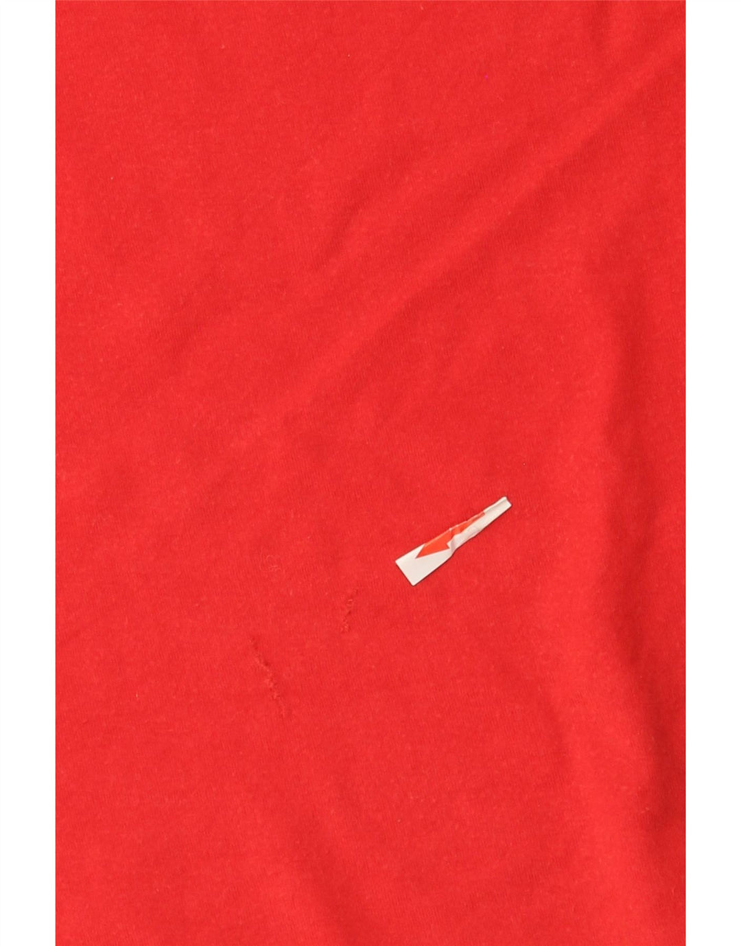 T-shirt grafica Nike da uomo con taglio atletico, piccola, in cotone rosso
