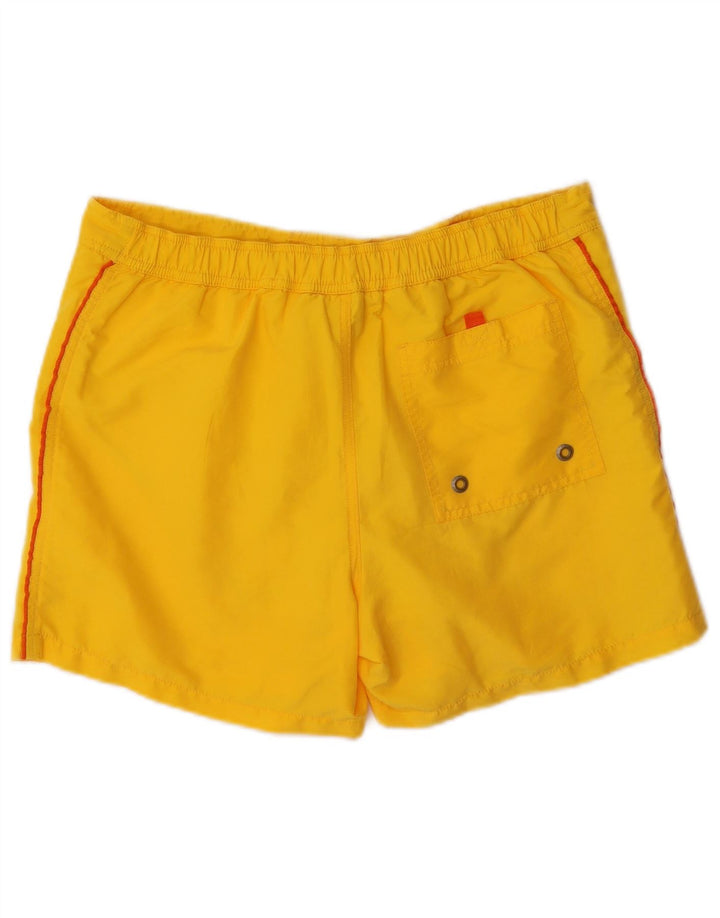 Pantaloncini da bagno da uomo Sergio Tacchini poliestere giallo medio