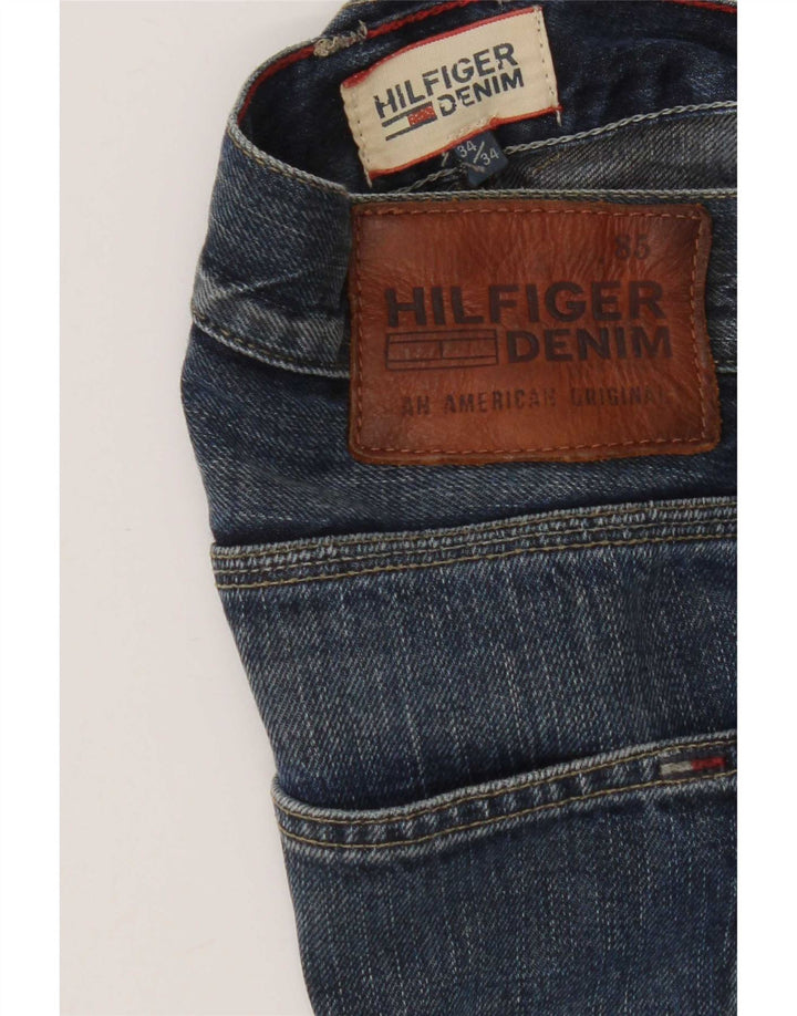 Jeans dritti da uomo Tommy Hilfiger W34 L34 Blu