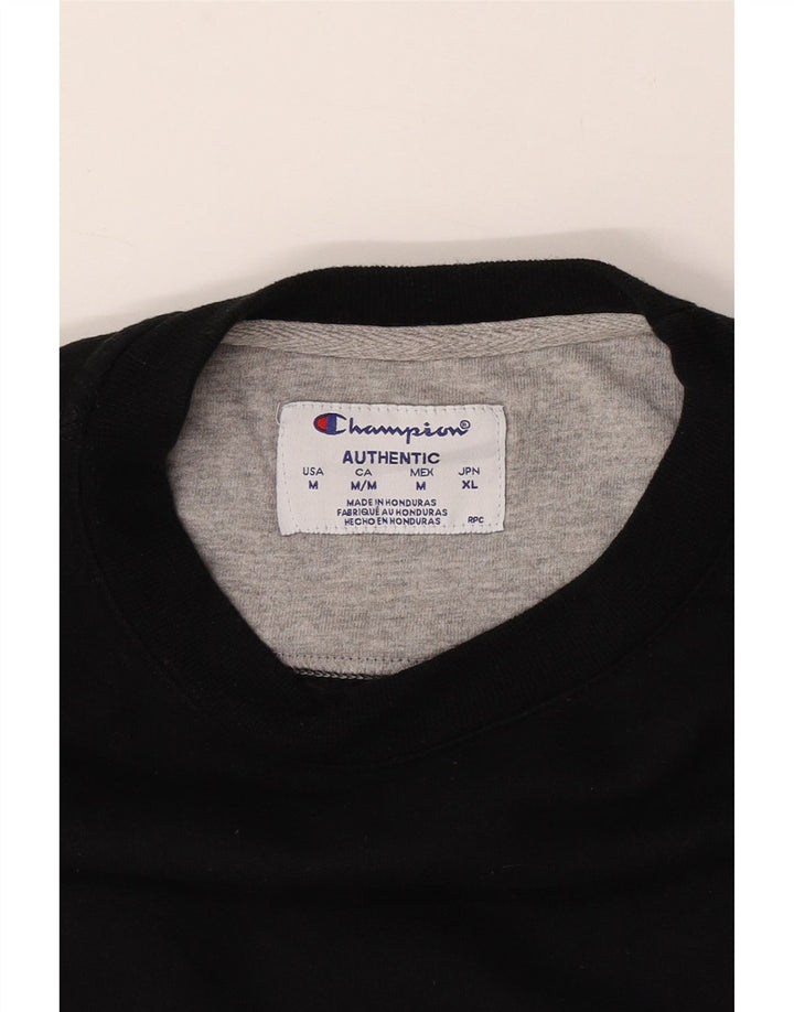 Felpa da uomo Champion Felpa media nera