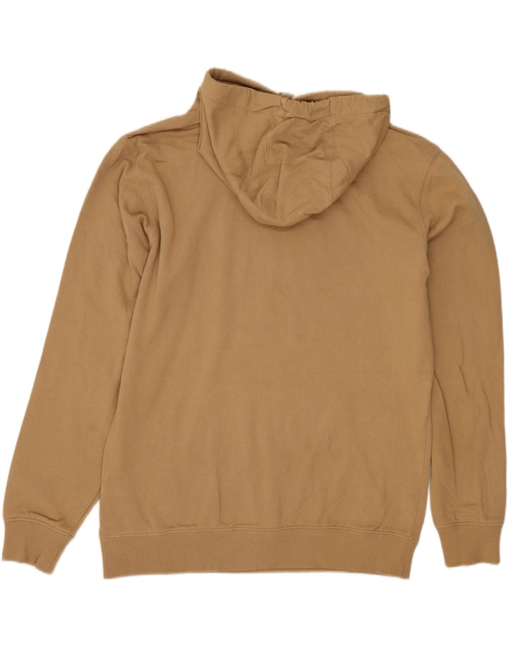 Felpa con cappuccio grafica da uomo Vans Small in cotone beige