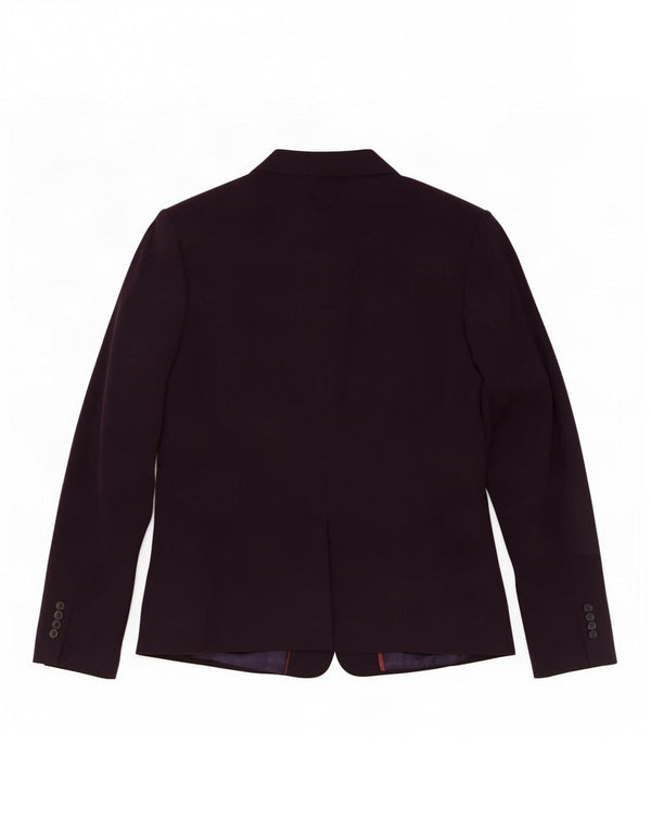 Giacca blazer a 3 bottoni Marks & Spencer da donna UK 18 XL poliestere viola