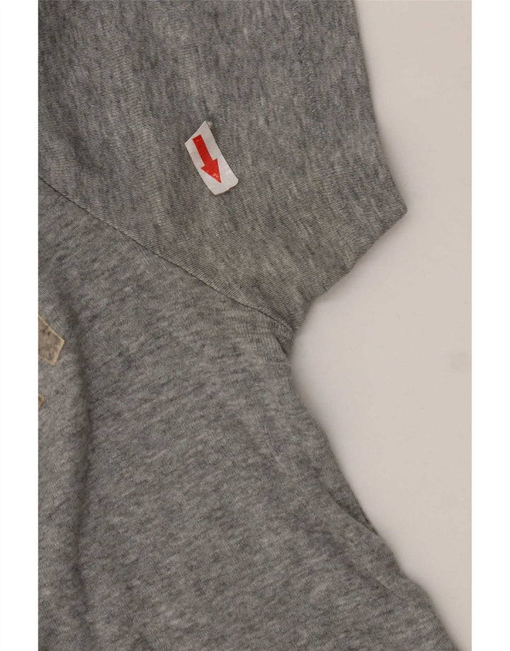 T-shirt grafica da donna G-Star Top UK 12 Cotone grigio medio