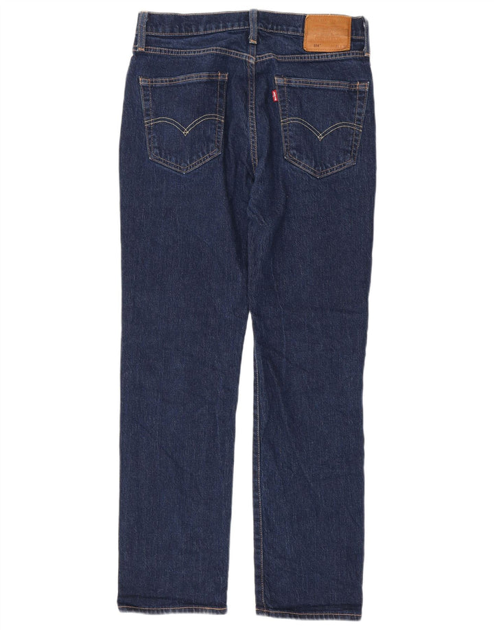 Levi's Uomo 514 Jeans dritti W31 L32 Cotone blu navy