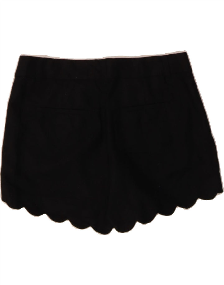 J. CREW Womens Chino Shorts US 6 Medium W30 Black Linen Vintage J. Crew and Second-Hand J. Crew from Messina Hembry 