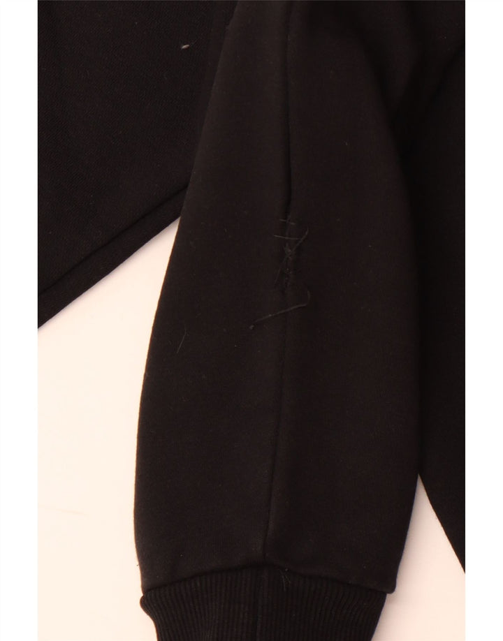 ELLESSE Felpa grafica da uomo Maglione grande cotone nero