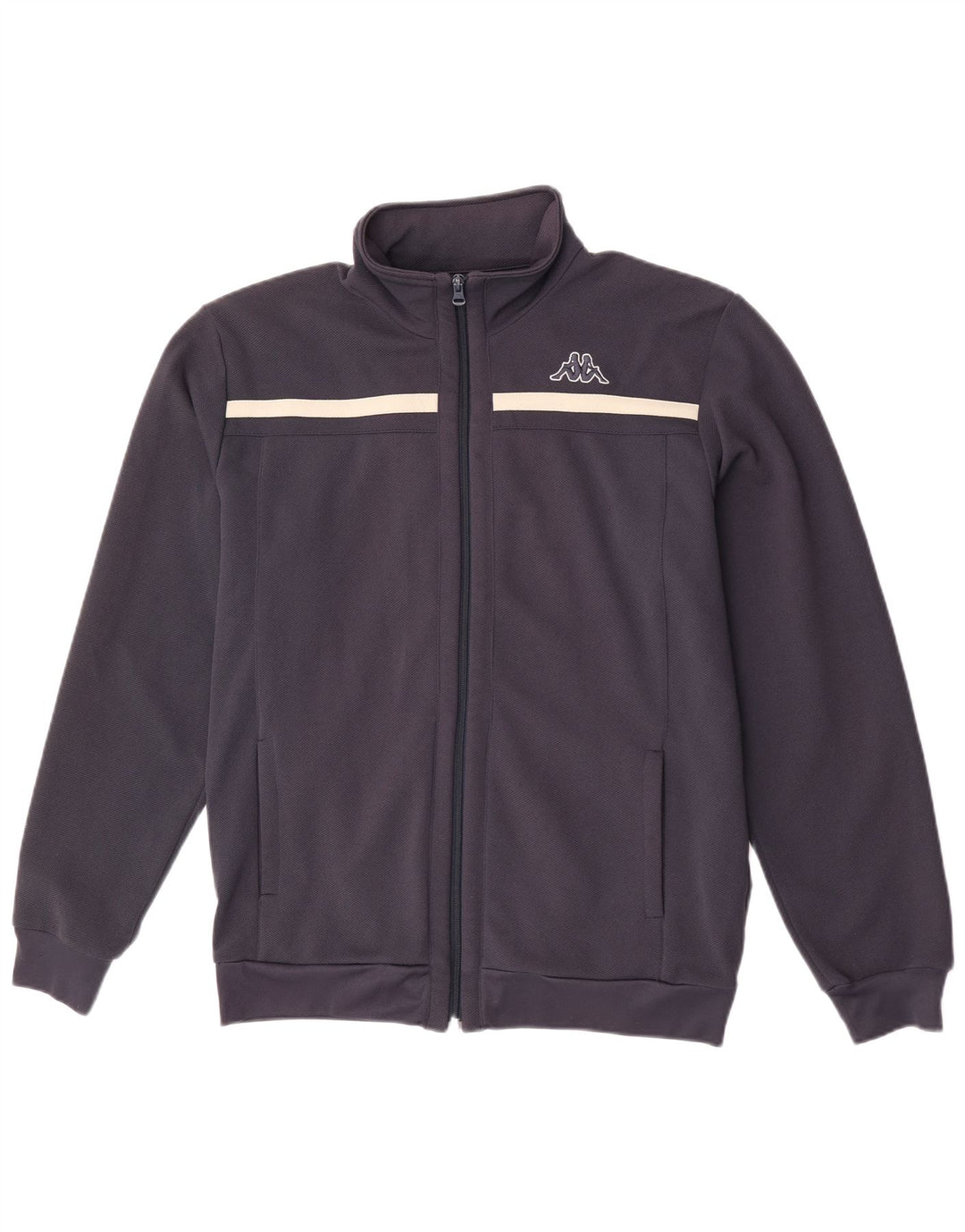 Giacca da tuta da uomo Kappa XL blu navy in poliestere