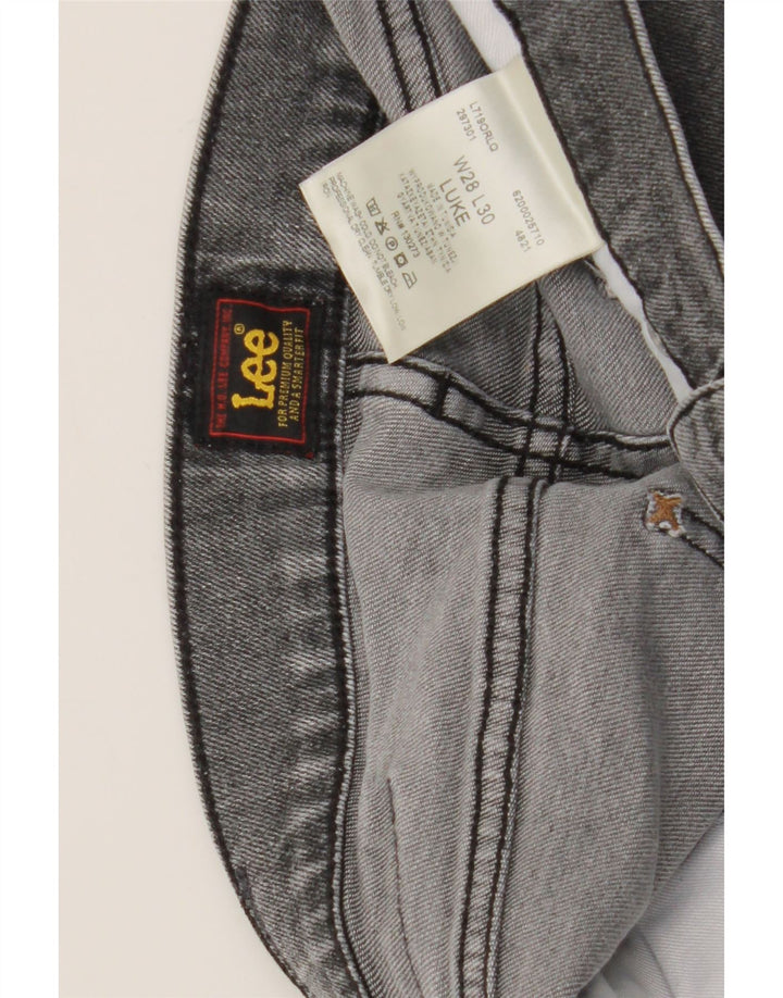 Jeans Lee Luke Slim da uomo W28 L30 in cotone grigio
