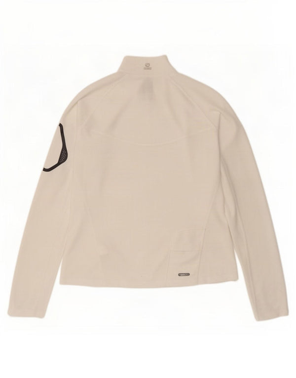 Top da tuta pullover con zip e collo da donna The North Face UK 16 Large Bianco