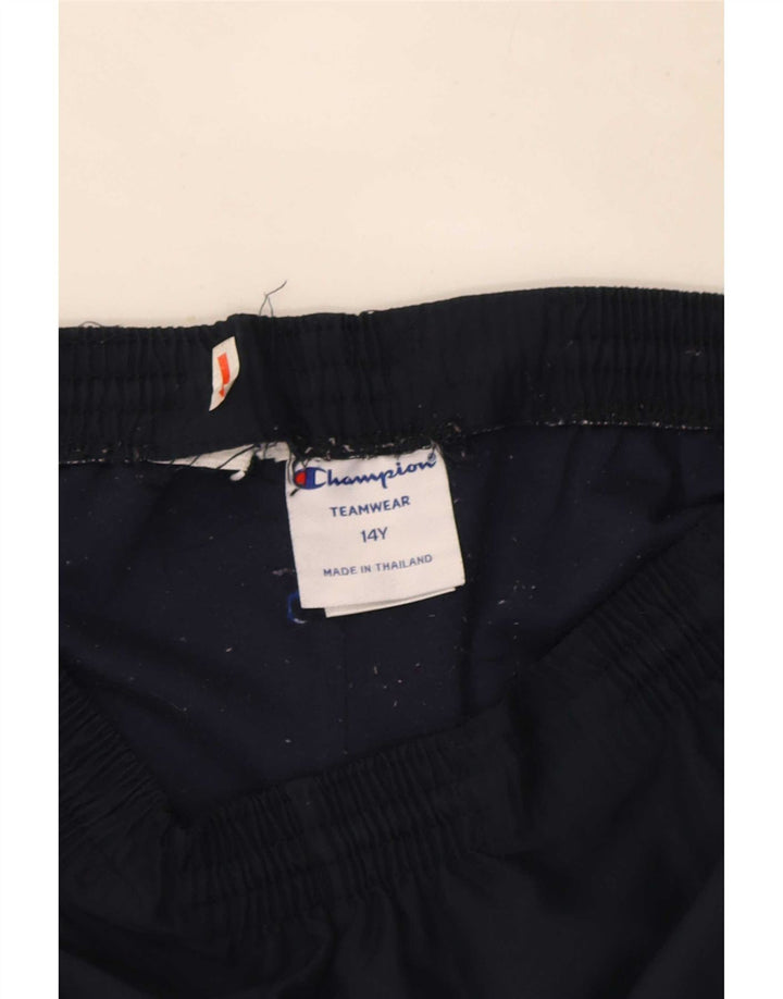 Pantaloni da tuta da ragazzo Champion 13-14 anni in poliestere blu navy