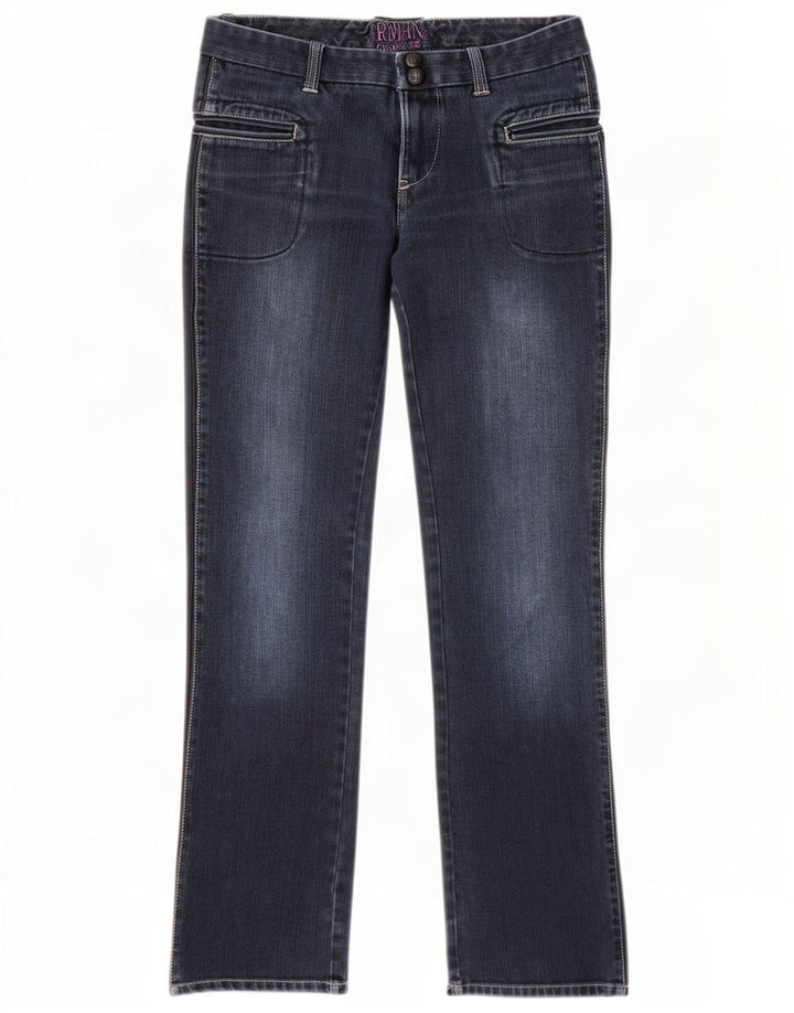 Jeans Bootcut da donna Armani Exchange US 6 medio W28 L32 blu navy