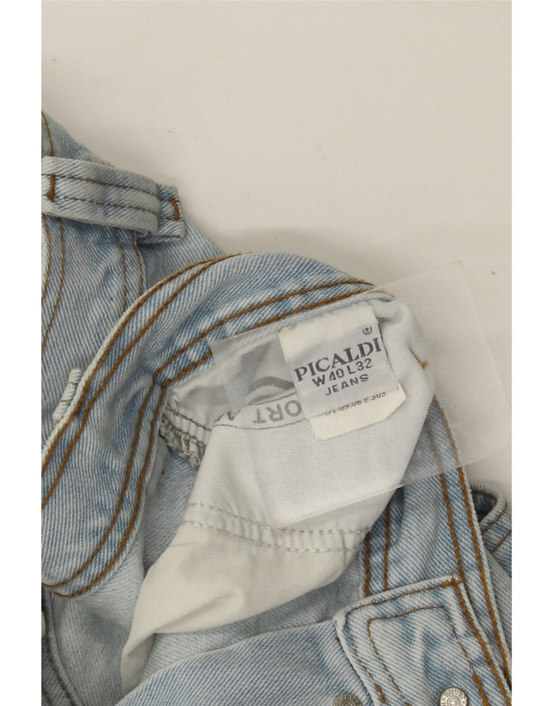 Jeans larghi da uomo PICALDI W40 L32 cotone blu