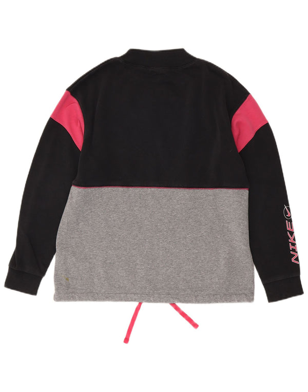 Felpa grafica Nike per ragazze, maglione, 13-14 anni, XL, colore nero