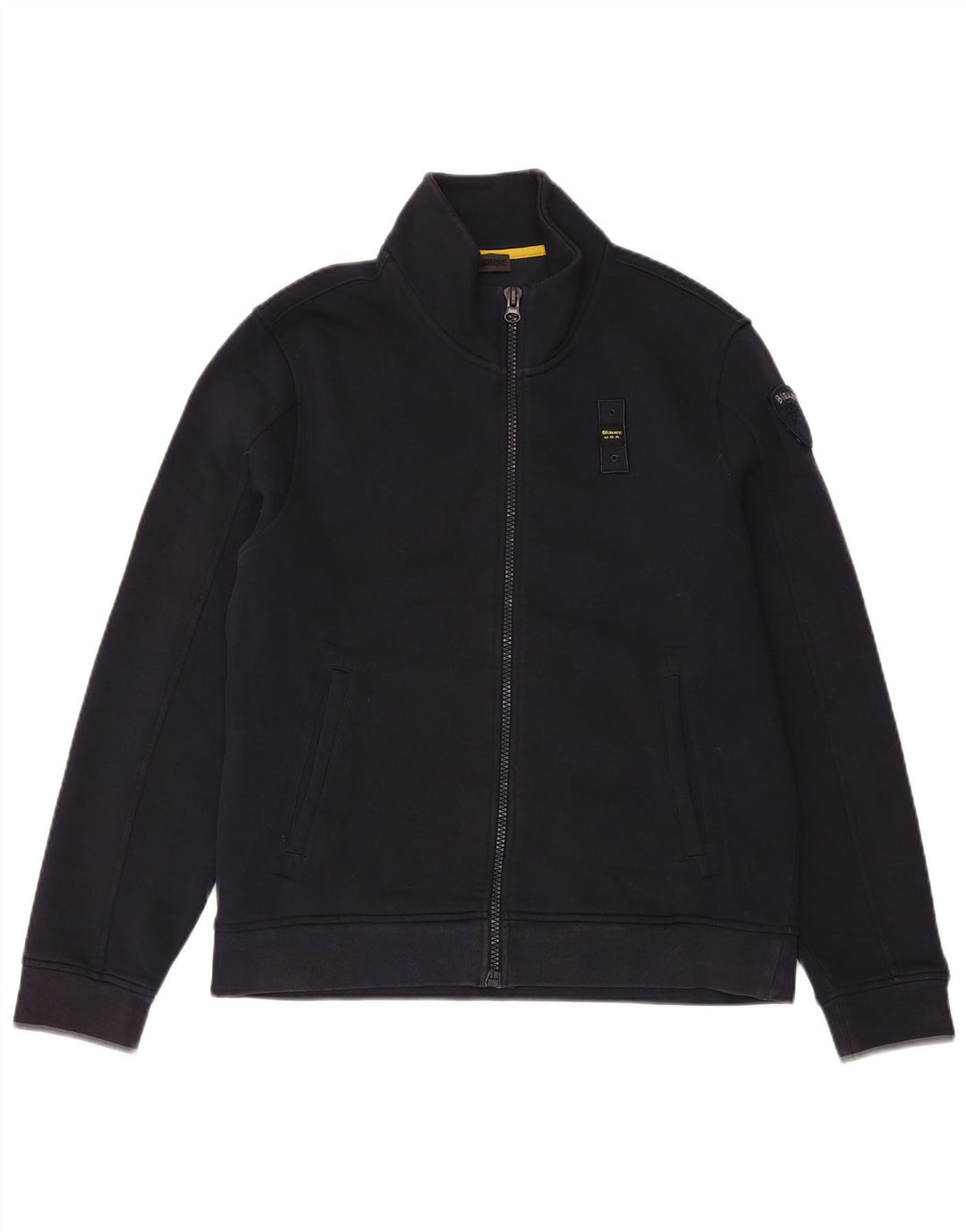 Giacca da ginnastica da uomo Blauer grande in cotone blu navy