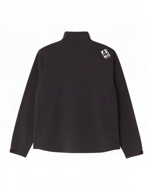 Giacca a vento da uomo Russell Athletic UK 40 grande poliestere nero