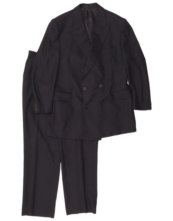 Gieves & Hawkes Abito da uomo in 2 pezzi UK 44 2XL W38 L30 Blu navy